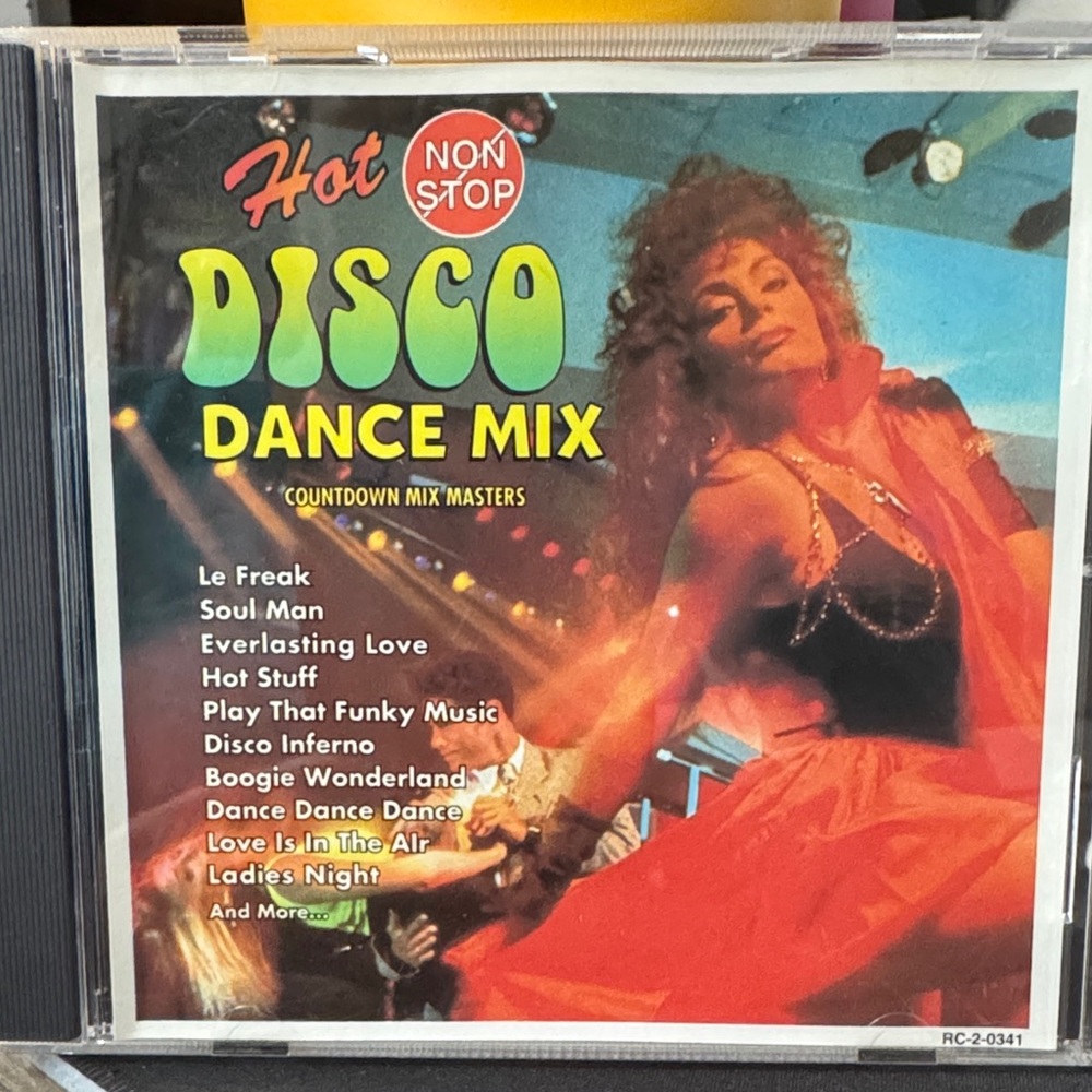 Hot Non-Stop Disco Dance Mix CD